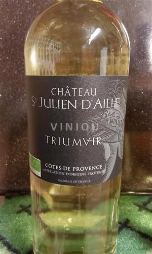 Provence Côtes-de-Provence Château St Julien Aille Triumvir 2021