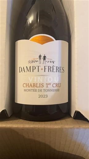 Burgundy Chablis Premier Cru Dampt Frères Mont%c3%a9e de Tonnerre 2023