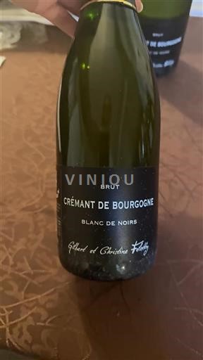 Bourgogne Crémant de Bourgogne Gilbert et Christine Felletig Ikke årgangsbestemt