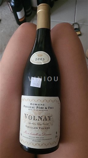 Burgundsko Volnay Domaine Poulleau Père & Fils Vieilles Vignes 2005