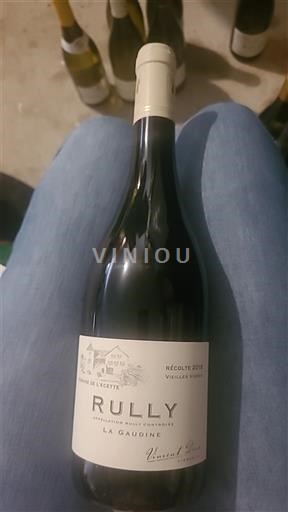 Borgoña Rully Domaine L'Écette La Gaudine 2018