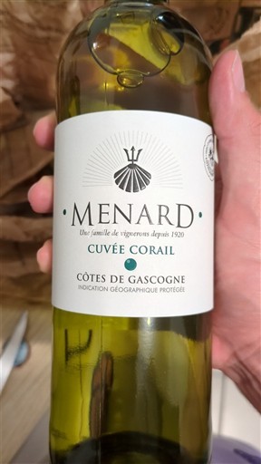 Sud-Ouest Côtes de Gascogne Domaine Ménard Corail 2024