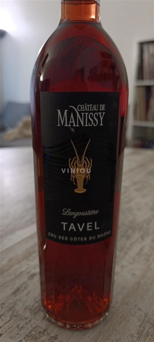 Thung lũng Rhône Tavel Château Manissy Langoustière Không niên vụ