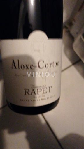 Burgundsko Aloxe-Corton Domaine Rapet 2020