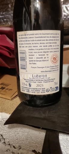 Thung lũng Rhône Luberon Dauvergne Ranvier 2023