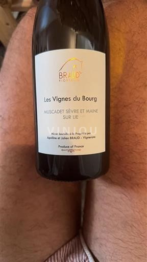 Loire-dalen Muscadet-Sèvre-et-Maine Braud Vigneron Les Vignes du Bourg Ikke årgangsbestemt