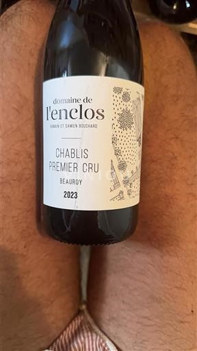 Burgund Chablis Premier Cru Domaine L'Enclos Beauroy 2023