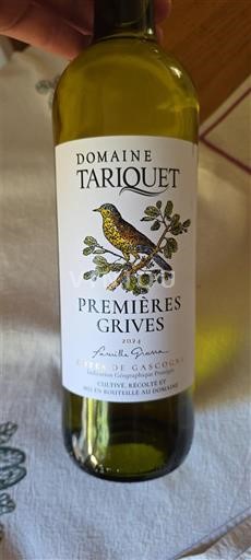 South West Côtes de Gascogne Tariquet Premières Grives 2024