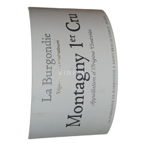 Bourgogne Montagny Premier Cru La Burgondie 2020