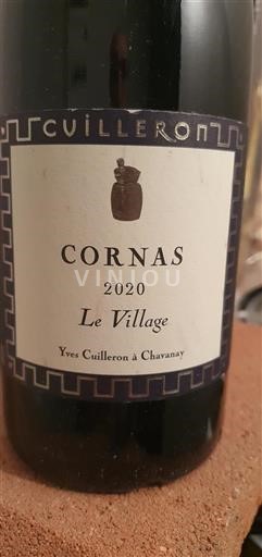 Rhône-dalen Cornas Domaine Yves Cuilleron Le Village 2020