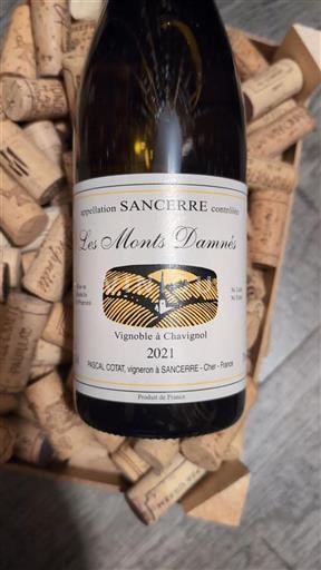 Loiren laakso Sancerre Pascal Cotat Les Monts Damnés 2021