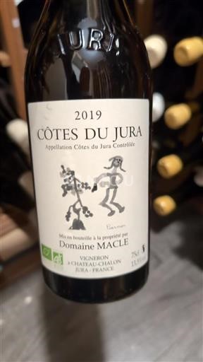 Jura Côtes du Jura Domaine Macle 2019