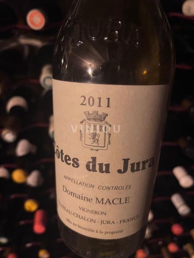 Jura Côtes du Jura Domaine Macle 2011