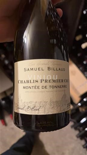 Bourgogne Chablis Premier Cru Samuel Billaud Montée de Tonnerre 2022