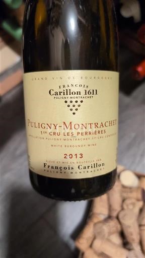 Burgundija Puligny-Montrachet Premier Cru François Carillon Carillon 1611 2013