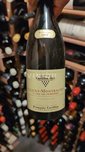 Burgundija Puligny-Montrachet Premier Cru François Carillon Les Perrières 2017