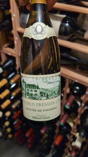 Burgundi Chablis Premier Cru Billaud-Simon Montée de Tonnerre 2020