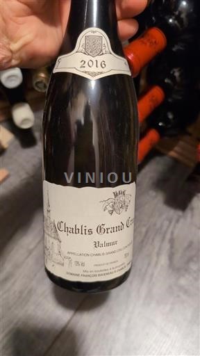 Burgundy Chablis Grand Cru Francois Raveneau Valmur 2016