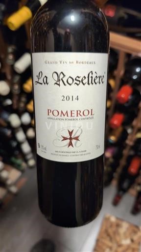 Bordeaux Pomerol Château La Roselière 2014