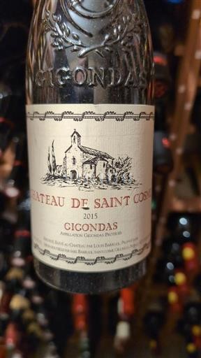 Údolí Rhôny Gigondas Château Saint Cosme 2015