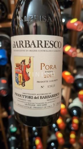 Piemonte Barbaresco Produttori del Barbaresco Pora Riserva 2017