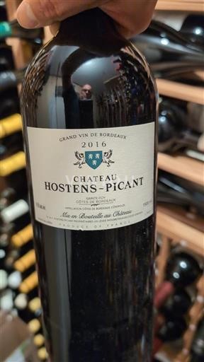 Bordeaux Sainte-Foy-Bordeaux Château Hostens-Picant 2016