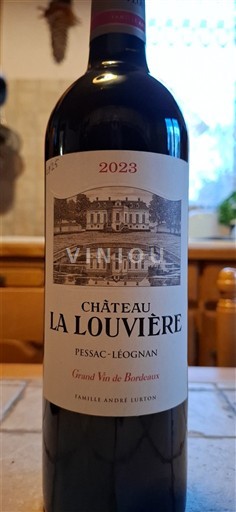 Burdeos Pessac-Léognan Château La louviere 2023