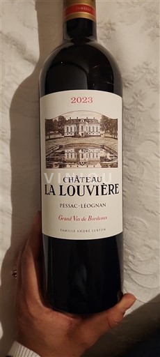 Bordéus Pessac-Léognan Château La louviere 2023