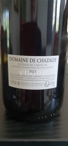 Alpe in reke Rona Ardeški vinogradni grici Chazalis 2022