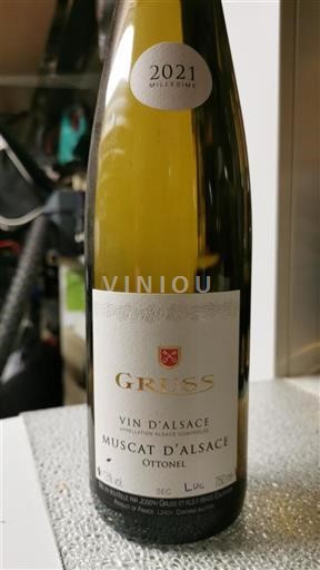 Alsace Gruss Ottonel 2021