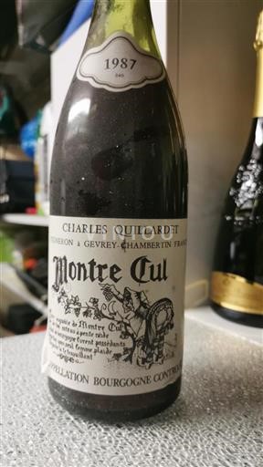 Burgundi Bourgogne Charles Quillardet Montre Cul 1987