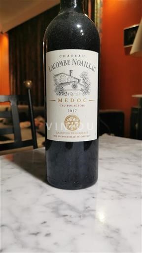 Bordeaux Médoc Cru Bourgeois Château Lacombe Noaillac 2017