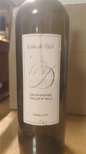 Jihozápad Gaillac Domaine Duffau Loin de l'œil 2019