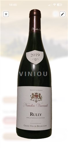 Burgund Rully Naudin Varrault 2020