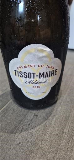 Jura Crémant del Giura Tissot-Maire 2016