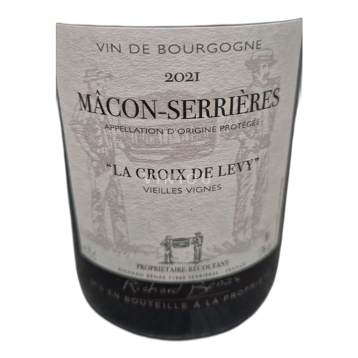 Bourgogne Mâcon et mâcon-villages Richard Bénas La Croix de Levy 2021