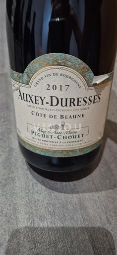 Burgundsko Auxey-Duresses Grand Cru Piguet-Chouet 2017