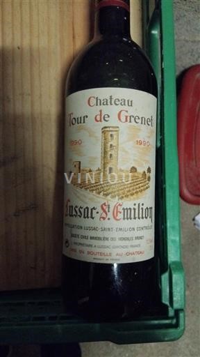Bordeaux Lussac-saint-émilion Château Tour de Grenet 1990