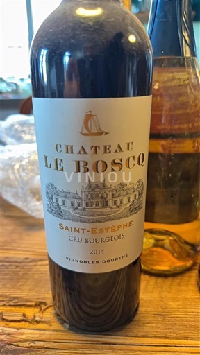 Bordeaux Saint-Estèphe Cru Bourgeois Château Le Boscq 2014