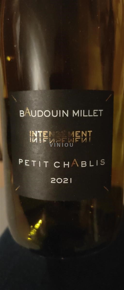 Burgundsko Petit-chablis Baudouin Millet Intensement 2021