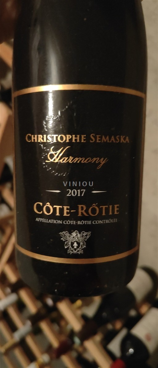 Thung lũng Rhône Côte-rôtie Christophe Semaska Harmony 2017