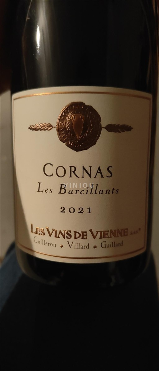 Thung lũng Rhône Cornas Les Vins de Vienne Les Barcillants 2021