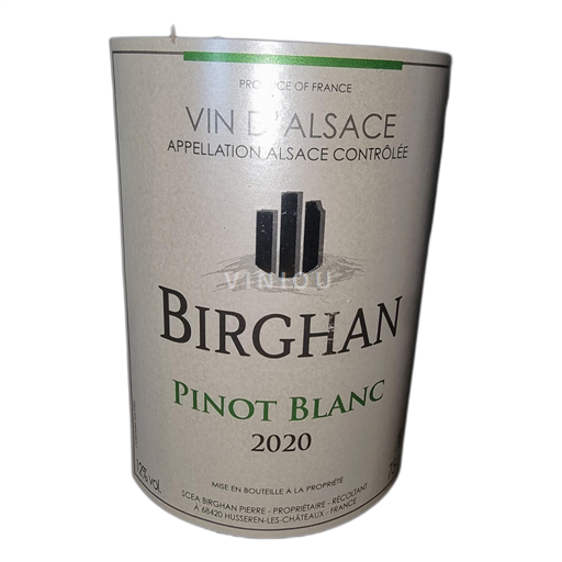Alsace Pinot blanc Birghan 2020