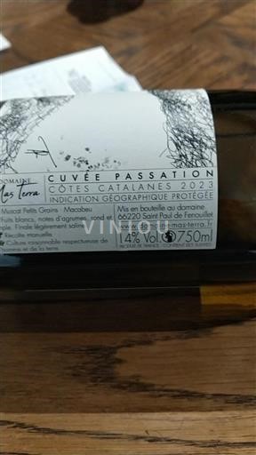 Languedoc og Roussillon Catalansk skråning Domaine Las Terres 2023