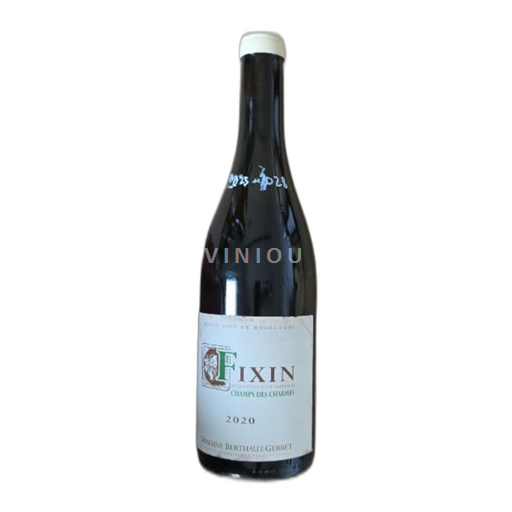 Burgundi Fixin Berthaut Gerbet Champs des Charmes 2020