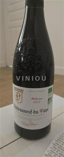 Rhônedalen Châteauneuf-du-Pape Pierre Chavau 2022