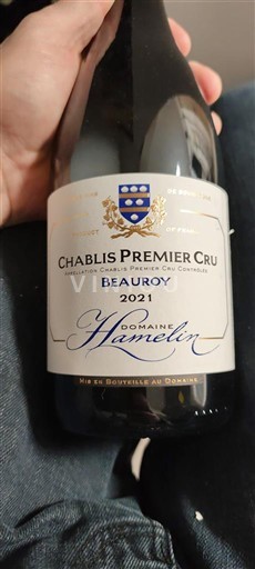 Burgund Chablis Premier cru Premier Cru Domaine Hamelin Beauroy 2021