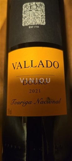 Bồ Đào Nha Douro Quinta Do Valado Touriga Nacional 2021