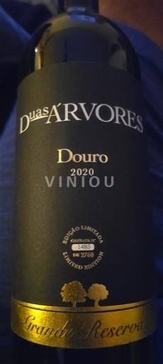 Portugali Douro Duas Árvores Grande Reserva 2020