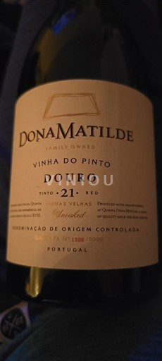 Portugali Douro Dona Matilde Vinha do Pinto 2021